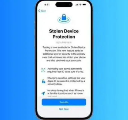 立山苹果授权维修店分享被盗设备保护功能开启方法 