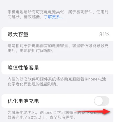 立山苹果15维修分享iPhone15充电到80%就充不进电了怎么办 