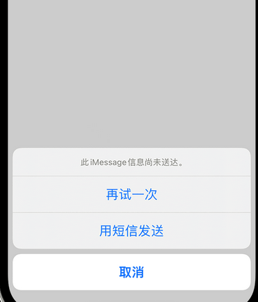 立山apple维修iPhone上无法正常发送iMessage信息