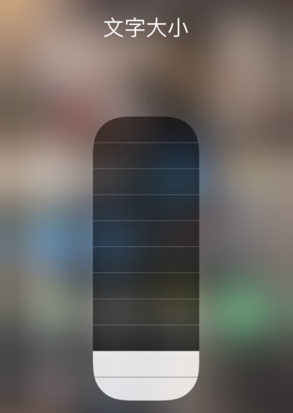 立山苹果手机维修分享小技巧：在 iPhone 控制中心快速调节字体大小 