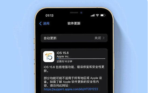 立山苹果手机维修分享iOS 15.6续航怎么样 
